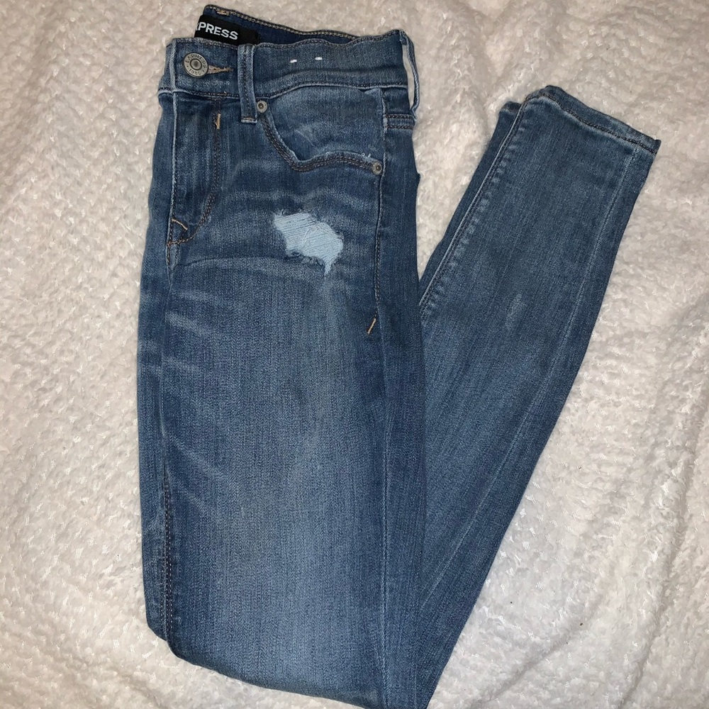 Express skinny jeans